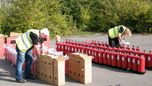 Fire Extinguisher Installation